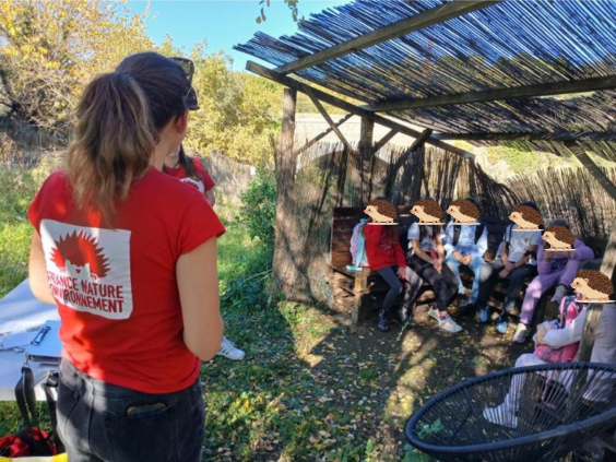 Les enfants à la Butinerie