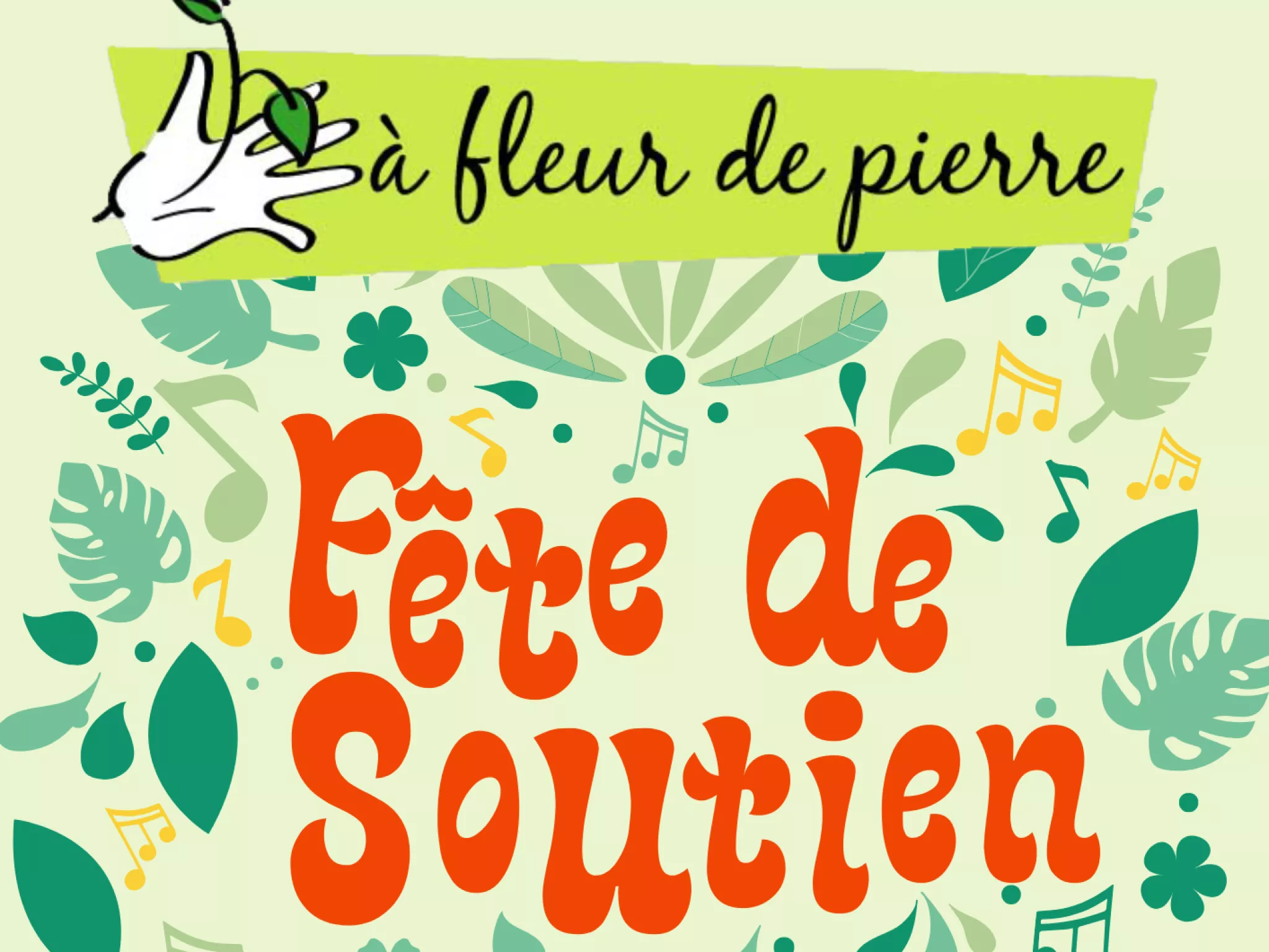 Affiche Fête de Soutien AFDP
