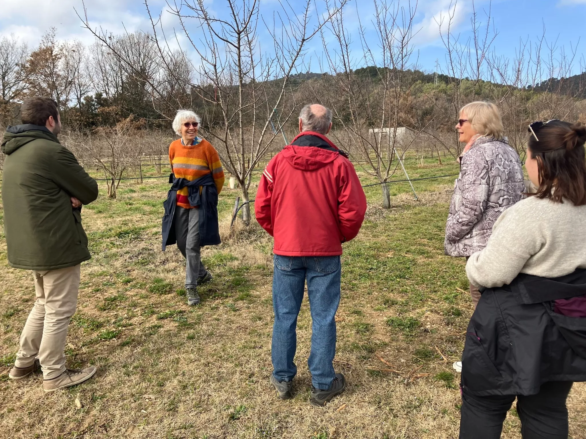 Photo de groupe de la visite