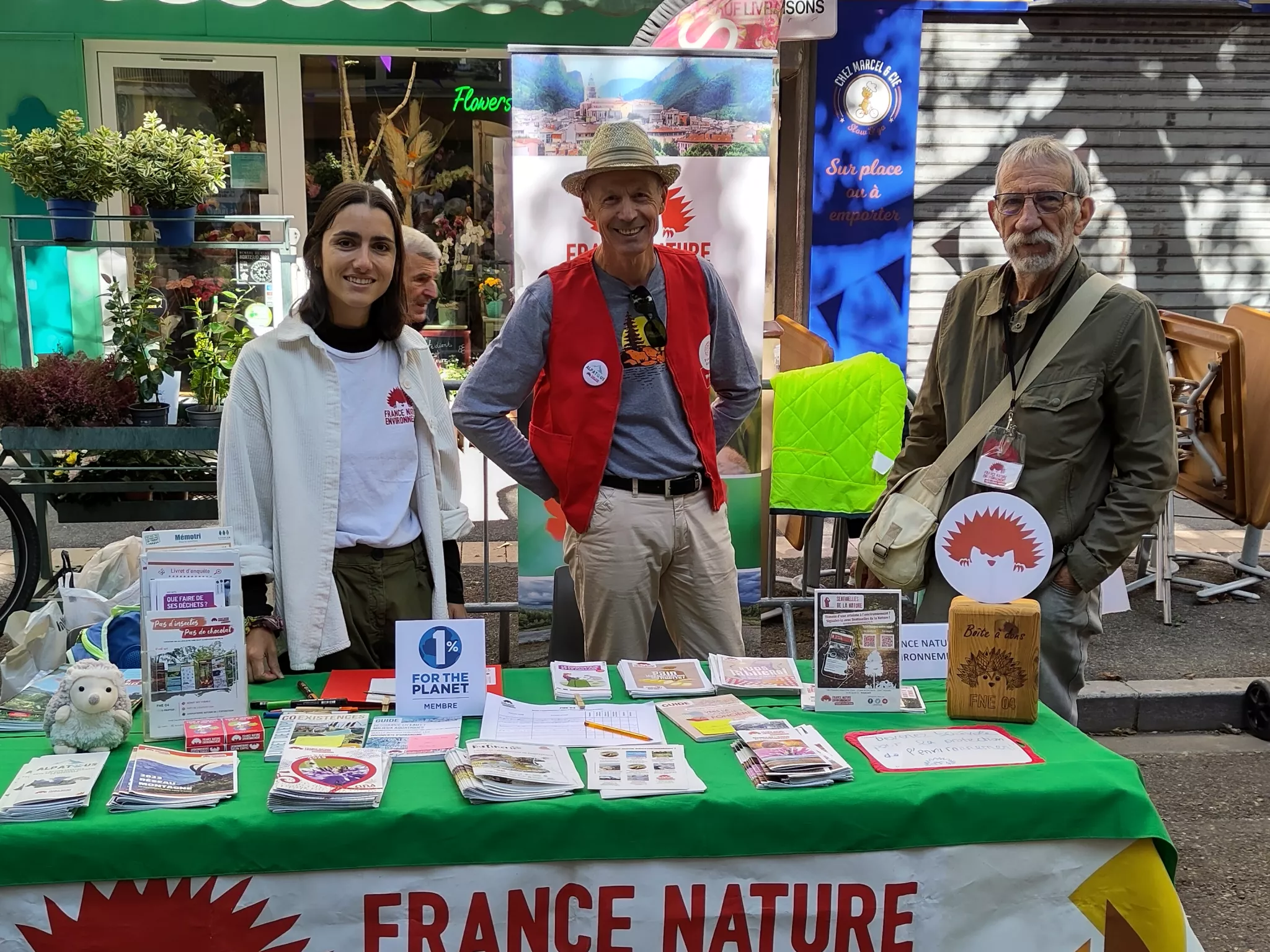 stand au forum des associations