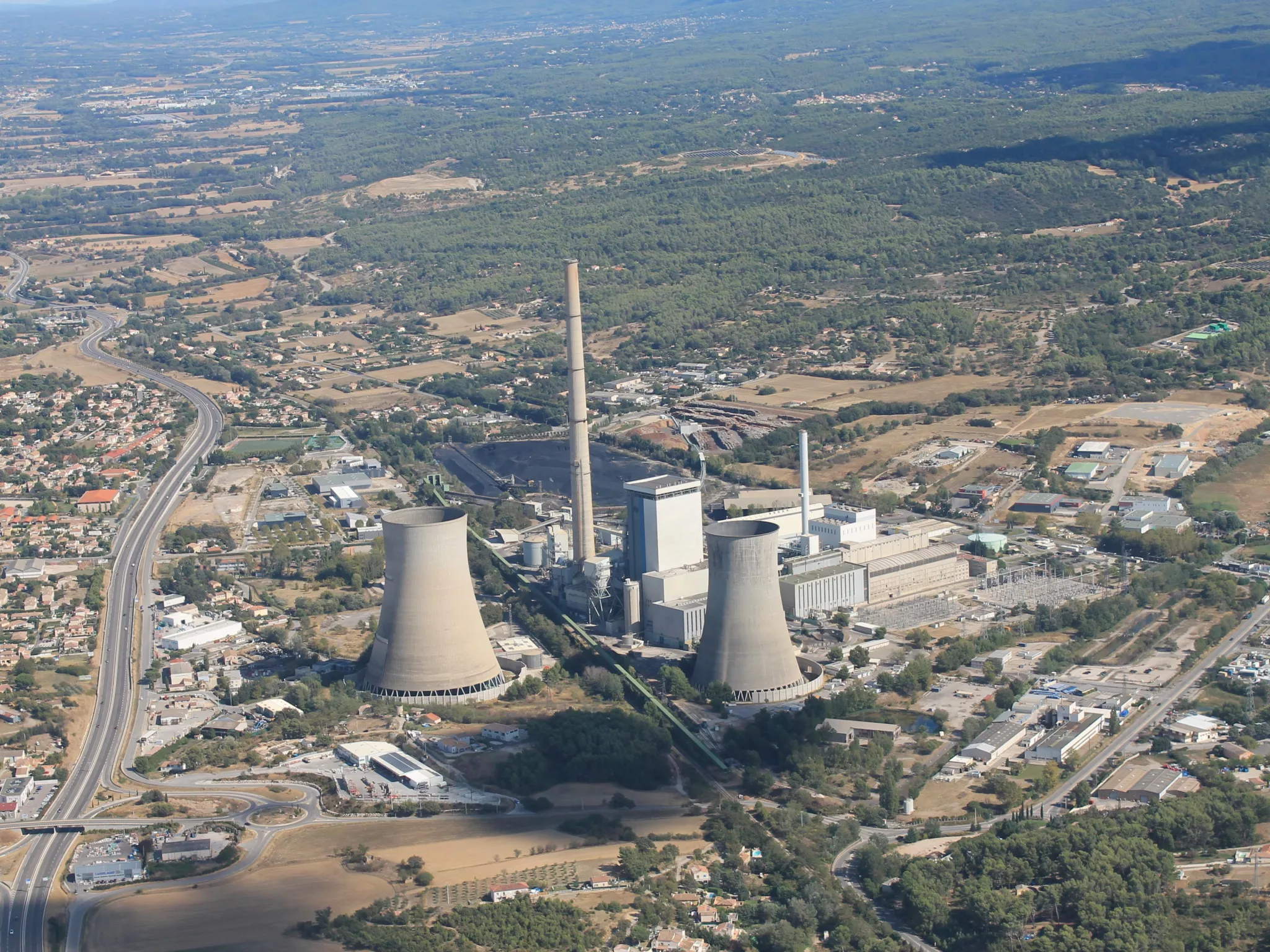 Centrale Gardanne Centrale Gardanne - photo Orianne Crouteix
