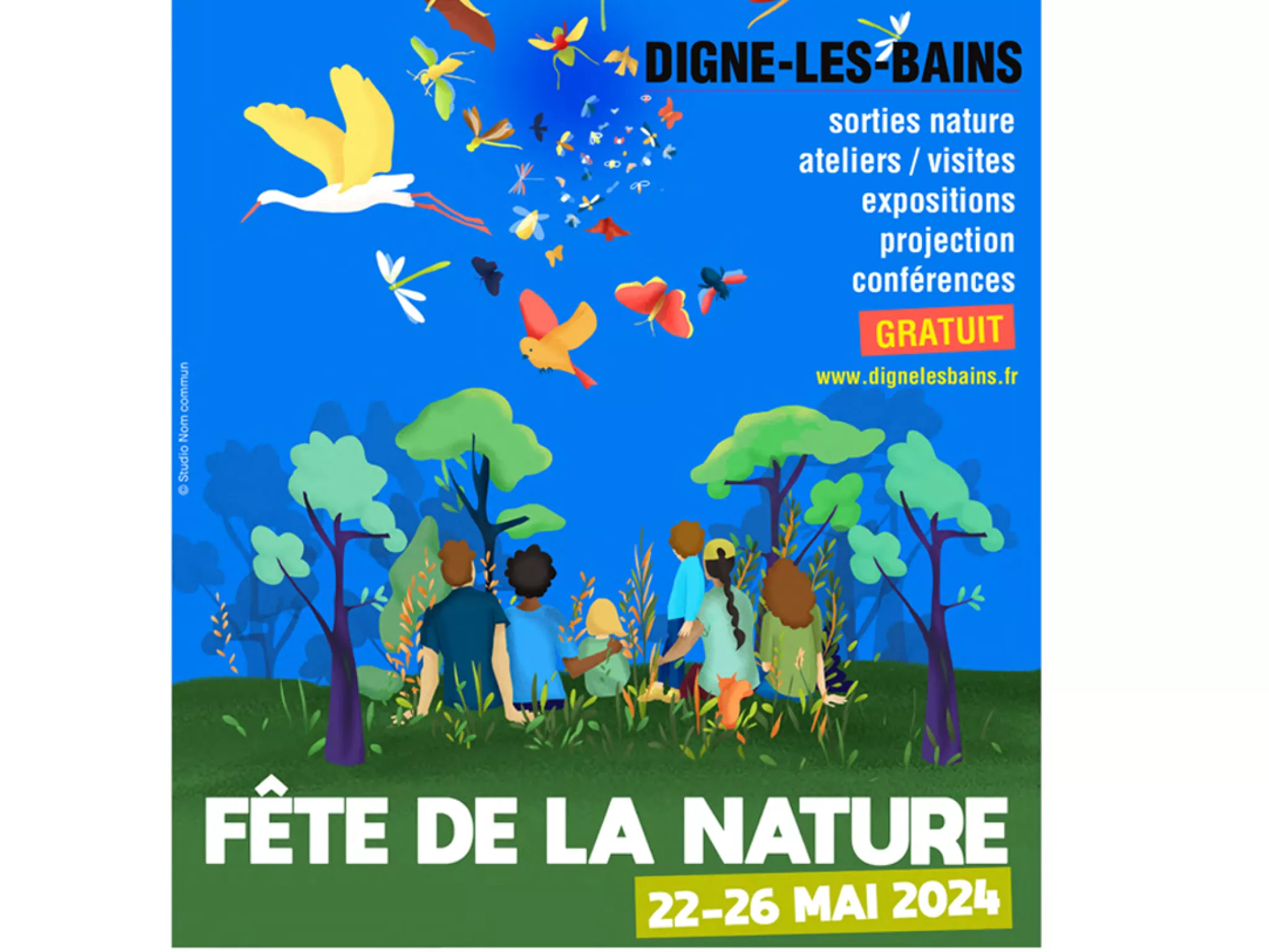 Affiche fête de la nature