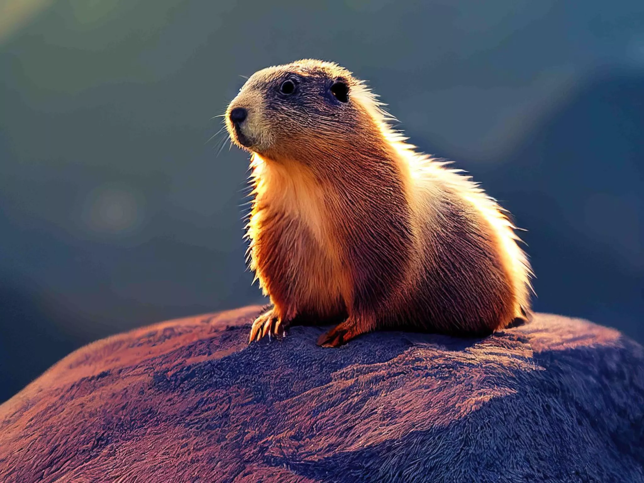 Marmotte alpine