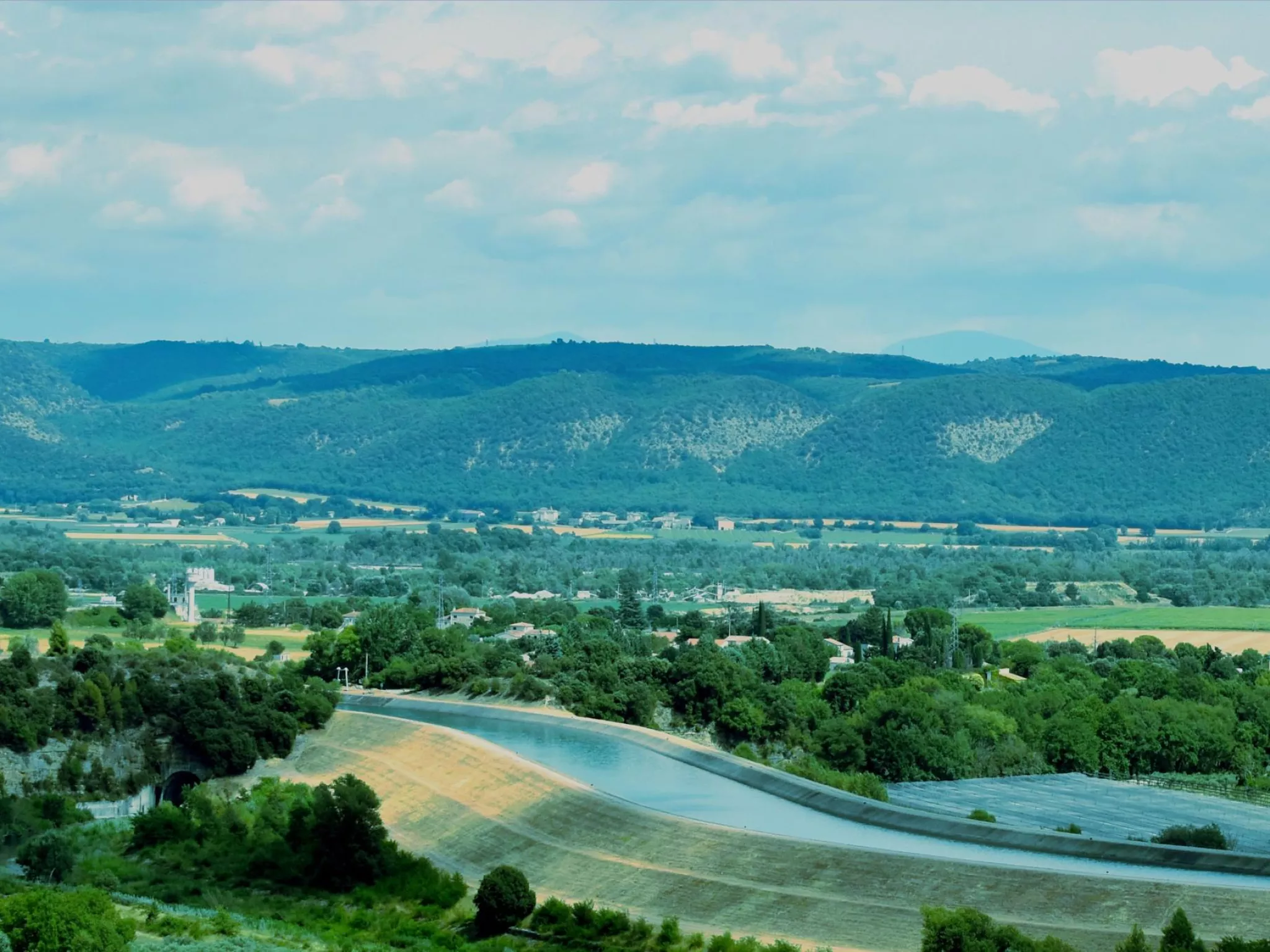 La durance à Volx