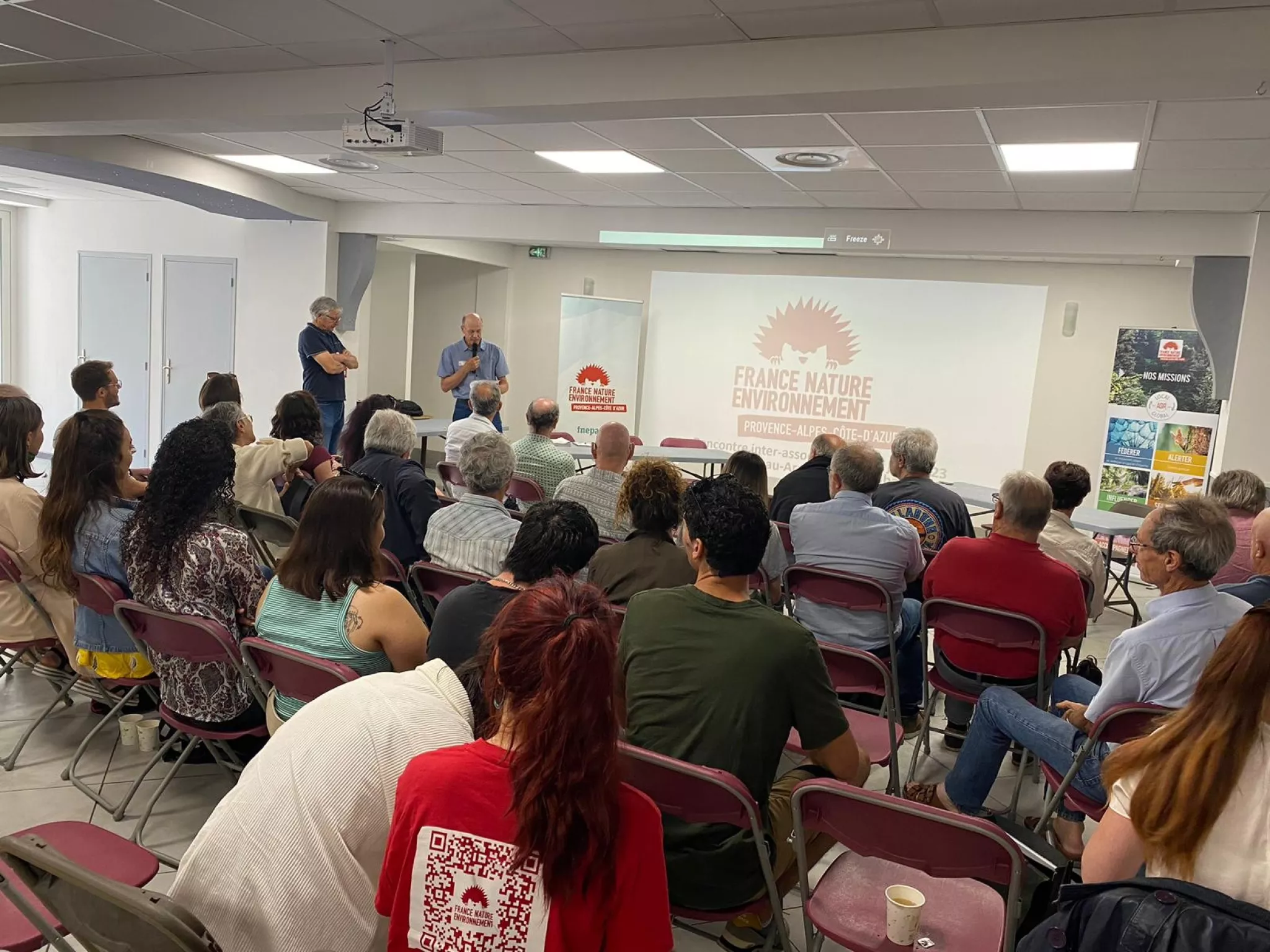 Discours d'introduction par le président de FNE 04