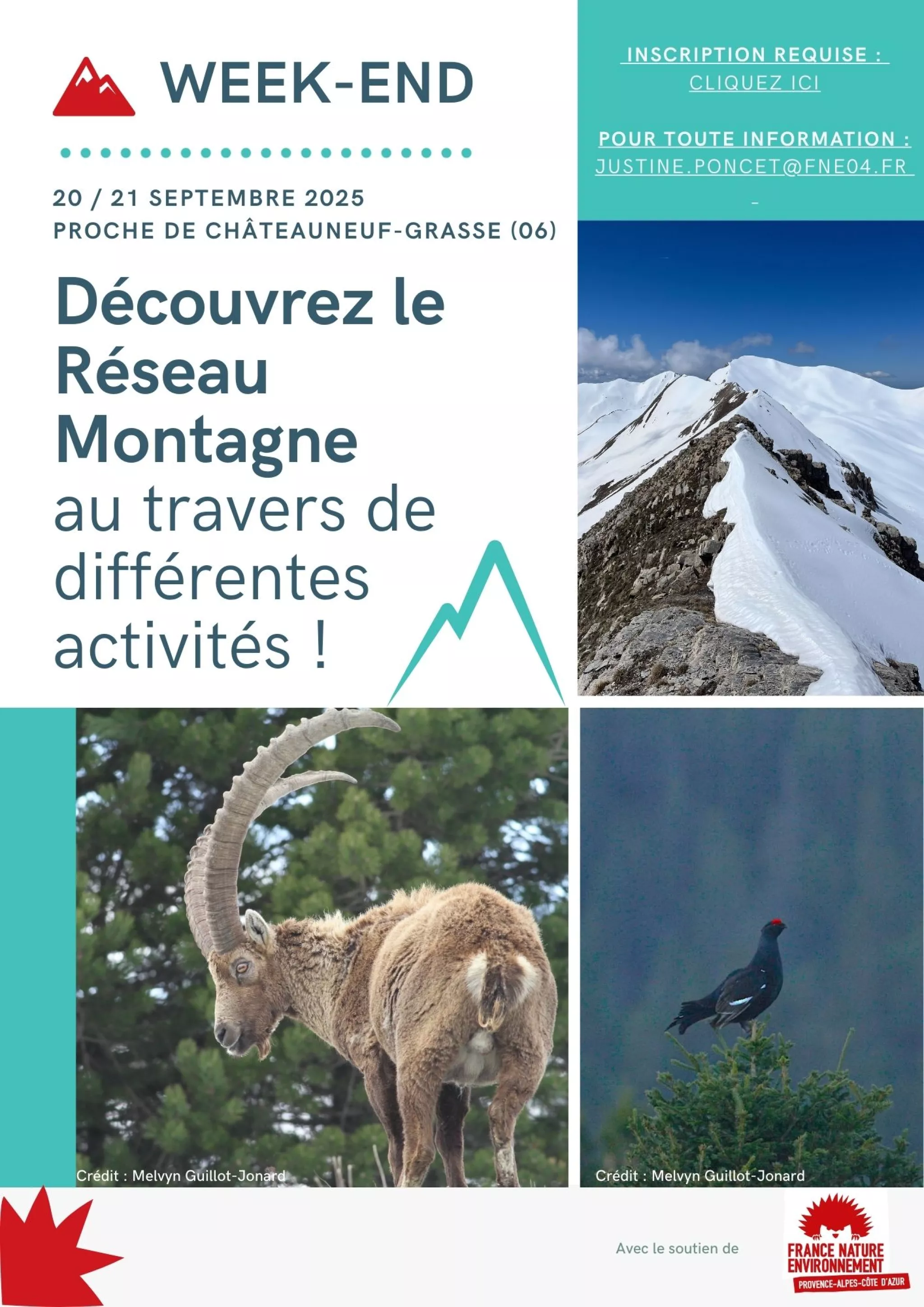 weekend réseau montagne