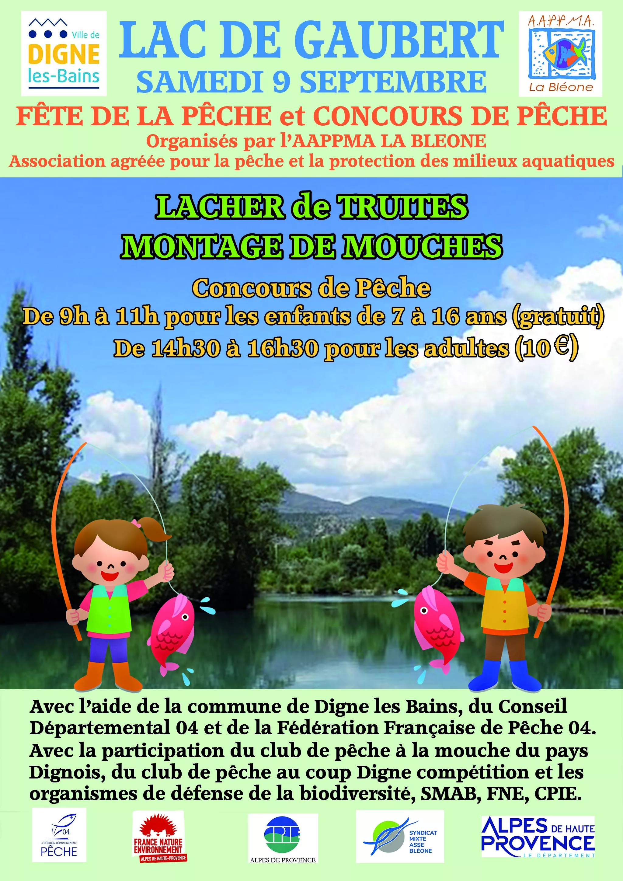 affiche pêche