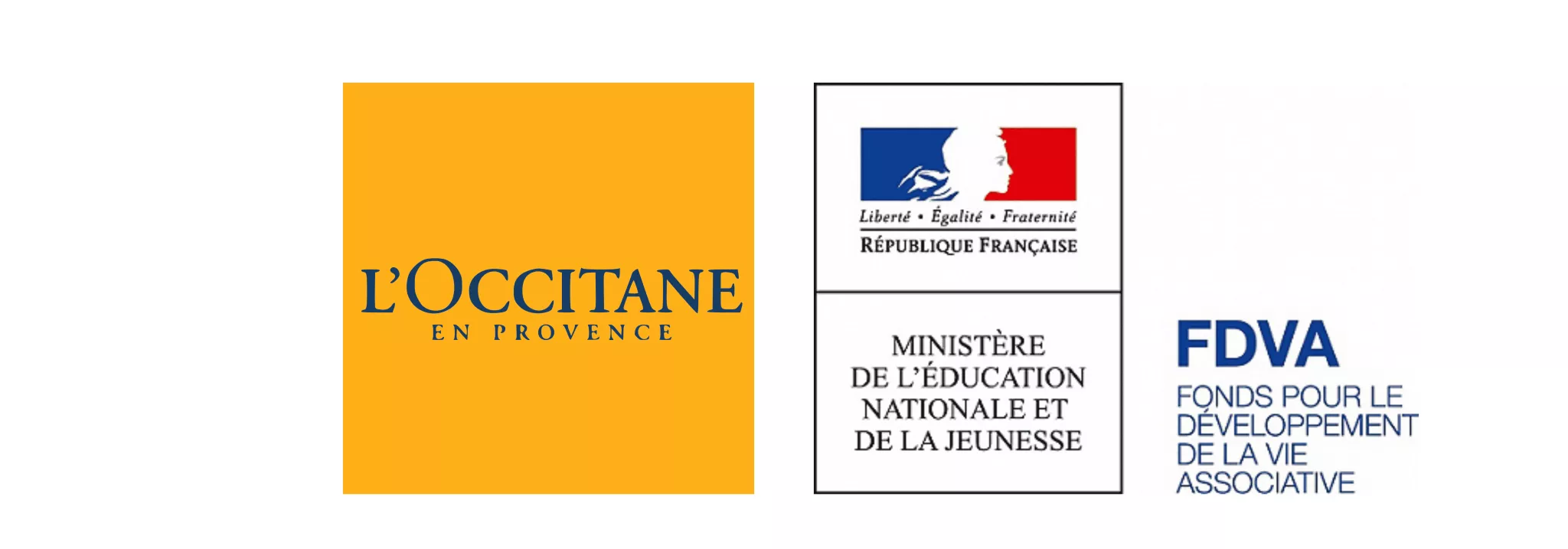 Logo L'occitane en Provence et FDVA